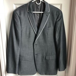 Men’s Grey Italian Suit Jacket
